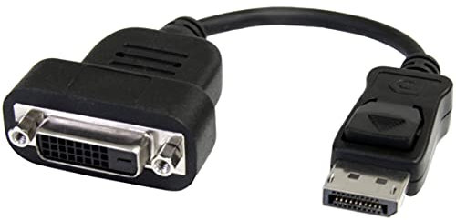 StarTech.com Adaptateur DisplayPort vers DVI - Conversion active - 1920 x 1200 - Adaptateur Convertisseur actif DisplayPort (DP) vers DVI (DVI-D) Single Link pour Écran DVI-D (DP2DVIS)