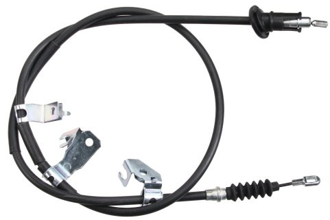 A.B.S. K17337 Handbremsseil Hinten Links Kompatibel mit MITSUBISHI COLT VI Z3A, Z2A 4544200385 MR955259 für Links-/Rechtslenker