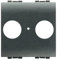 Bticino Livinglight – Frontlader tv-r SAT 2 Living Schalter Modul