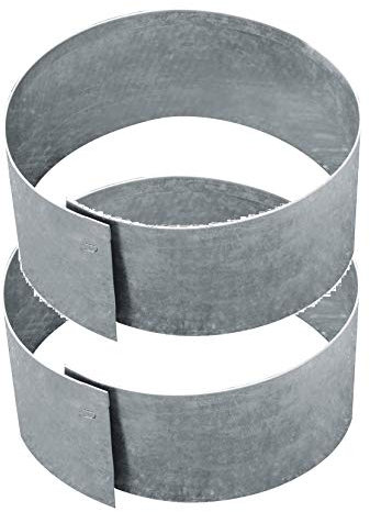 Premium Rasenkante Kreis Ø 20 cm Beetumrandung Rasenbegrenzung Beeteinfassung 2 Stück von Gartenwelt Riegelsberger