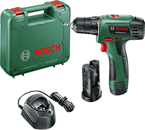 Bosch 06039 a210d – PSR Easy LI-2, Bat Ext.) (2 Bat) trapano avvitatore con batteria di litio