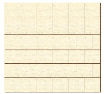Sperrholz Schindeln - Rechteckform - Größen- und Mengenauswahl, Schindelgröße:40mm x 20mm, Pack mit:250 Stück