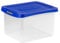 BANKERS BOX Heavy Duty Plastic File Storage Box with Hanging Rails, Letter/Legal, 1 Pack (0086205)
