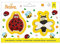 Decora 0255193 Set 2 Tagliapasta Coccinella E Ape In Plastica, Il Kit Ideale per Creare Decorazioni in Pasta di Zucchero o di Gomma, Made in Italy, Design originale. Confezione da 2 pezzi.