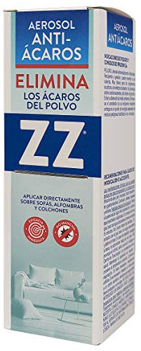 Zelnova Zeltia Aerosol Antiácaros | Spray con Eficacia Inmediata para Colchones y Tejidos | Protección Completa Contra Ácaros y Chinches | 200 ml