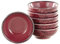 CreaTable, 21998, Serie NATURE COLLECTION, Berry, 6-teiliges Geschirrset, Sojaschale aus Steinzeug, spülmaschinen-und mikrowellengeeignet, Qualitätsproduktion