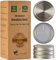 EcoPeaceful 10 Mason Jar Lids - 316 Surgical Stainless Steel Lids for Mason Jar Regular Mouth w/Silicone Seal. Dry & Liquid Storage Lids - Vegan, BPA-Free, PVC-Free, Phthalate-Free - Not for Canning