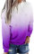 HVEPUO Felpa con cappuccio da donna Batik con stampa Kawaii con cappuccio, D-lilla., L