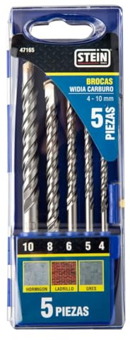 Broca STEIN WIDIA CARBURO 4 a 10mm 5u