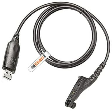 EarpieceHub Cavo di programmazione USB compatibile con Motorola DP3400 DP4400 DP4601 DGP4150 XPR6350 XPR7350 XPR7550 APX4000 APX7000 XiR P8268 XiR P8668 Multi-pin Walkie Talkie
