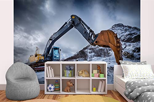 Vlies Fototapete ALTER BAGGER 375 x 250 cm (inkl. Kleister) - Vlies Tapete, Wandtapete, Wandbilder - Tapete für Wohnzimmer Schlafzimmer, Büro, Küche - Montagefertig