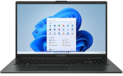 ASUS 2023 Vivobook Go 15 Laptop, 15.6 FHD Display, AMD Ryzen 5 7520U Processor, 8GB RAM, 512GB SSD, Windows 11 Home, Mixed Black, E1504FA-AS52
