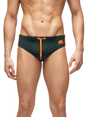 SUNDEK Slip Mare DIWALTER Swim M279SSL (IT, Testo, 3XL, Regular, Regular, Verdone)