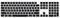 Boaulee Silikon-Tastaturabdeckung für Magic Keyboard mit Touch ID und Ziffernblock Modell A2520 2022 Sudio und für iMac 2021 24 Zoll M1 Chip US-Layout Anti-Staub-Tastaturschutz (schwarz)