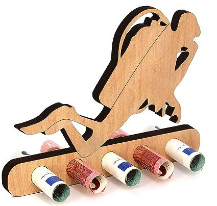 Giftota - Originelle Geburtstag Geldgeschenk Holz - Geschenk für Tuacher, Tauchbegeisterte - Tauchen Geldgeschenk - Geschenke aus Holz - Geschenke Geldgeschenk für Frauen & Männer