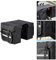 COOLHIYA Fahrrad Kameltasche rennradtasche plastikbeutel Bike case Fahrrad Doppelpacktasche Fahrradtaschenhalter Fahrradsatteltasche Fahrradzubehör Mountainbike Koffer Hecktasche Polyester