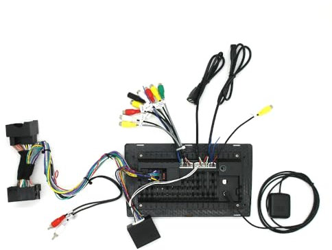 iSpchen Android 13 Autoradio Auto GPS Navi kompatibel für 06-11M-erc-edes C Klasse W204 S204 mit RDS AM FM USB GPS Rückfahrkamera Wartungstools