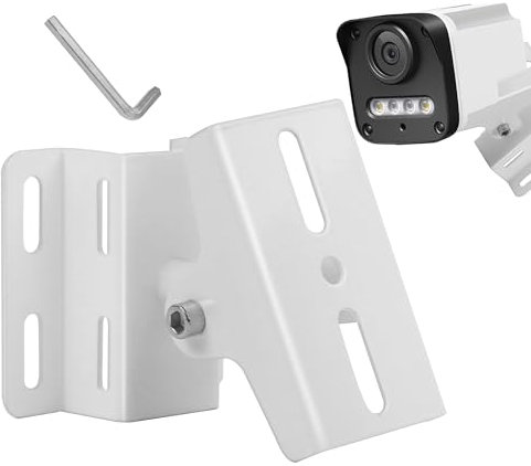 Kamera Wandhalterung, Verstellbare Halterung für Überwachungskamera, Ring Kamera Halterung für Drinnen und Draußen, Universal Verbinder Passend Kamerabefestigungssockel Installation