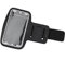 DOITOOL Brassard De Téléphone Portable pour Sports De Plein Air Port De Charge pour Course À Pied Noir Ajustement Universel