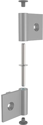 Fath Scharnier 43/43 Item System für Flächenelemente/Aluprofile, Aluminium