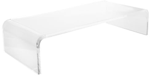 Mikinona Elevated Keyboard Cover Acrylic Key Protector for Mechanical Keyboards Water Cover Function Office Computer Stand