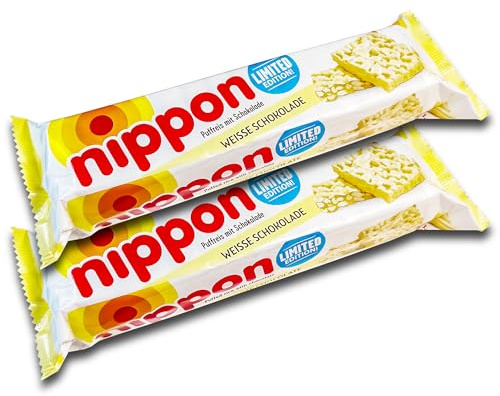 2 Pack White Puffed Rice Chocolate 2 x 200 g Limited Edition