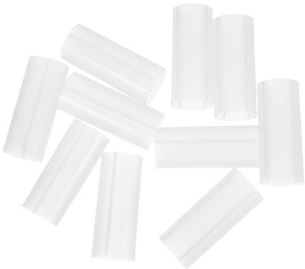 GANAZONO 10pcs Cylindrical Battery Holder Insulation Sleeve Battery Case for Flashlight Sleeve Adapter Holder