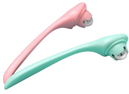 ABS und Edelstahl Augenroller Massagegerät 2 Stück für Augenpflege