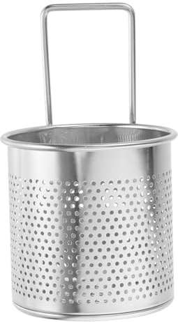 Gatuida Stainless Steel Hot Pot Holder Mesh Sieve for Noodles Vegetables and Soup Skimming in Kitchen