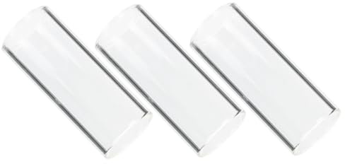 TOYANDONA Gitarrenfingerschutz Angenehmer Sitz aus Glas 3 Stück-pack für Gitarrenübungen Verschleiß zum Üben und Spielen von Saiteninstrumenten