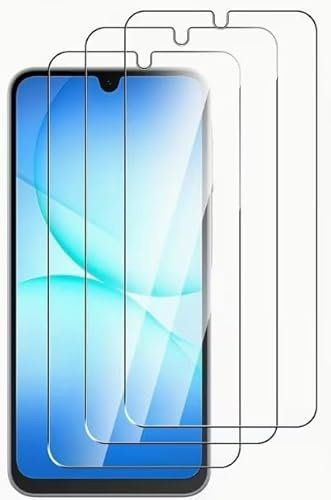 New&Teck Lot de 3 Verre Trempé pour Samsung Galaxy A16/A17/A26 5G, Film Protection Ecran, [Anti-Rayures], [Sans Bulles], [Installation Facile], Ultra Résistant Dureté 9H Glass