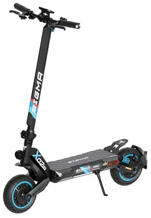 WEYRAL E-Scooter X02 2 * 800W, max 55km/h, 75 km Reichweite,15%, Elektroroller bis 120 KG, Dual-Bremsen, Display