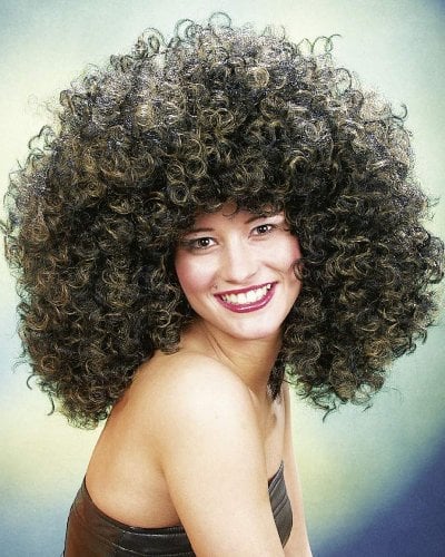 Perücke Havanna Lockenkopf neu