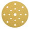 Mirka Gold Universal-Schleifpapier Ø 150mm Klett 17-Loch/Korn P400, 100 Stk/Zum Schleifen von Gips, Spachtel, Spanplatten, Holz, Lack