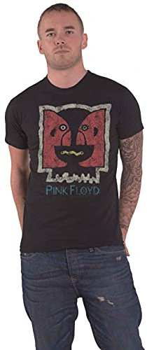 Pink Floyd Men's Division Bell Vintage Short Sleeve T-Shirt