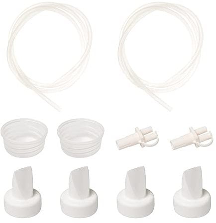 Ardo Double Service Kit - Spare Parts for Ardo Pumpsets. Replacement Lip Valves, Membrane Pots, Tubing & Tube Connectors. Suitable for Use with Alyssa, Calypso and Carum Breast Pumps