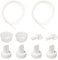 Ardo Double Service Kit - Spare Parts for Ardo Pumpsets. Replacement Lip Valves, Membrane Pots, Tubing & Tube Connectors. Suitable for Use with Alyssa, Calypso and Carum Breast Pumps