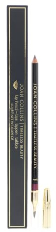 Joan Collins Timeless Beauty Contour Duo Lip Pencil with Brush, Plum