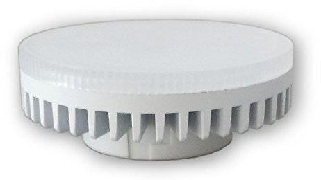 Dimmbar 7W GX53 satiniert LED Leuchtmittel 230V warmweiss 2800K 550 Lumen für Einbaustrahler oder auch für Aufbauleuchten mit GX53 Sockel