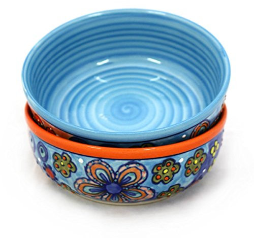 Gall&Zick Schale Set/2 Müslischale Dessertschale Schüssel Geschirr Keramik farbig bunt Dekoration