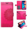 Hülle Kompatibel mit Samsung Galaxy S10e | Klapphülle Schutzhülle mit Kartenfächer Kompatibel für Galaxy S10e | Magnetverschluss Flip Case | Pink