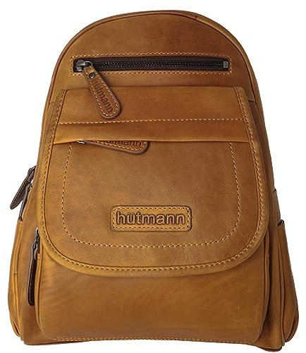 Hill Burry Rucksack Damen Frauen Wander Schultertasche Damentasche braun