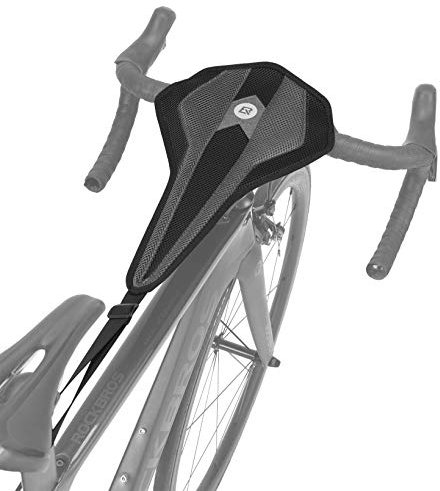 ROCKBROS Schweißfänger für Rollentrainer Fahrrad Rollentrainerzubehör Anti-Schweiß Saugfähig Atmungsaktiv Schnell Trocknend für Mountainbike, Rennrad