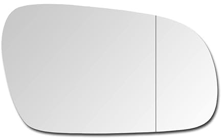 Ersatzspiegelglas Spiegelglas zum Kleben Außenspiegel Rechts Asphärisch passend für VW FOX ab 2005