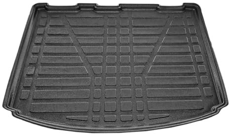 Apline Kompatibel mit Ford Kuga 2 (C520) 2013-2019 Flexibel Kofferraumwanne Laderaumwanne Schwarz