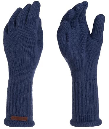 Knit Factory - Lana Handschuhe - Gestrickte Handschuhe für Winter - Handstulpen aus Wolle - Hochwertige Qualität - Capri