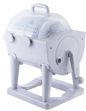 Lavadora Manual De Rocas, Deshidratadora, Secadora Sin Electricidad, Lavado Manual con Barril De Secado, Secadora para Dormitorio Doméstico