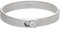 Emporio Armani Herren-Edelstahlarmband mit Karabiner-, Schieber- oder Magnetverschluss, Aschesilber