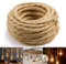 BrightArk Cable Trenzado Vintage 20M,Cable Electrico Cable 3 x 0,75mm² Cable Electrico 3 hilos Cable Lampara Techo Cable Trenzado Vintage Cable 3Hilos Cable Luz Electrica