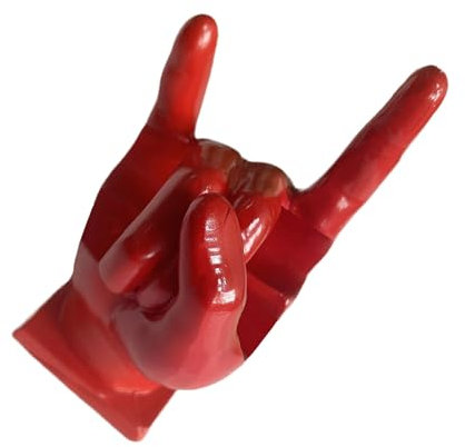 KieTeiiK Drumsticks Display ShowStand Kreatives Geschenk Lustige Drumsticks Display Stand Kreative Schlagzeuger Tische Geste Kreative Finger Drumsticks Lagerung